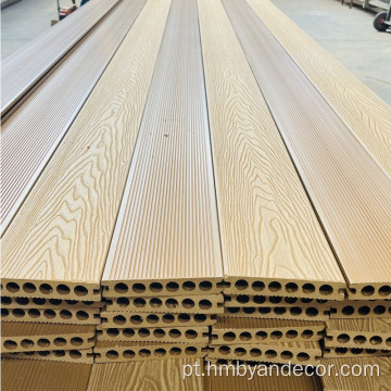 PVC WPC WPC Decking Wood PlasticCeck Board